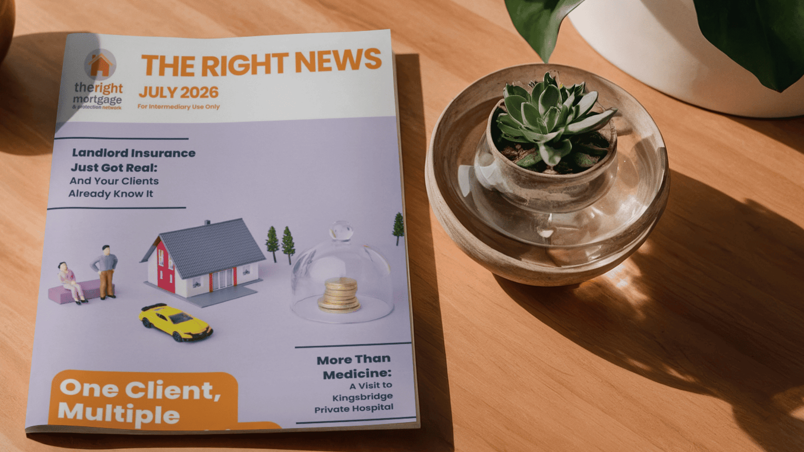 The Right News magazine cover